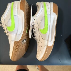 Nike -  Sneakers with Neon Green Swoosh worn 1x